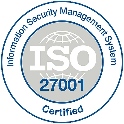 ISO 27001 Certified
